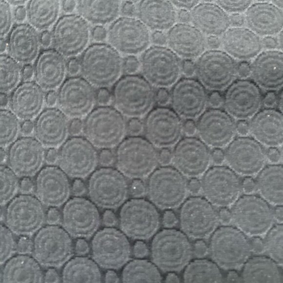 Just Taylor V-Neck Ruffle Collar Textured A-Line Mini Dress Black Size 4P - Picture 4 of 13